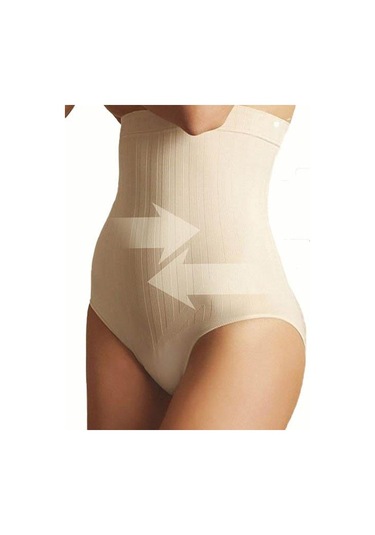 Anıl 2477 Kadın Dikişsiz Yüksek Bel Slip Korse