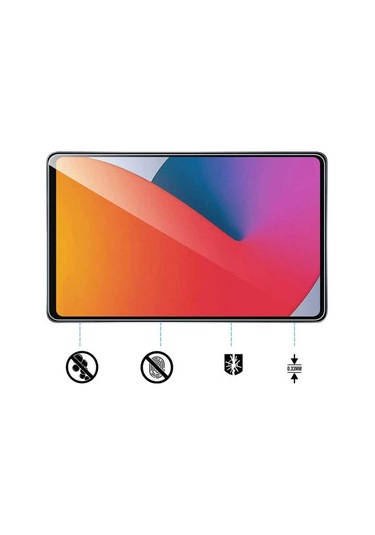 Biriva Home İpad 10.9 2022 10.nesil Uyumlu Brvh 5in1 Tablet Temperli Cam Ekran Koruyucu-ren
