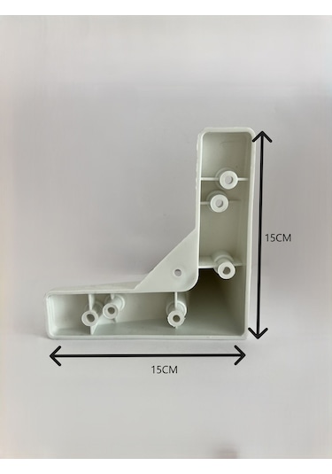 Homdep Kanepe Koltuk Tv Ünitesi Konsol Yükseltme Paris Model Plastik Ayak 15 Cm Beyaz - 4 Adet - Beyaz