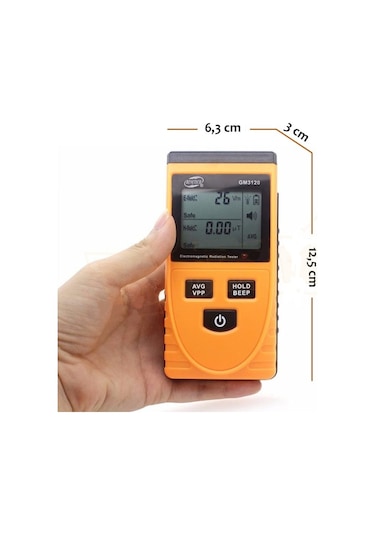 Benetech Gm3120 Elektromanyetik Alan Radyasyon  Ölçer