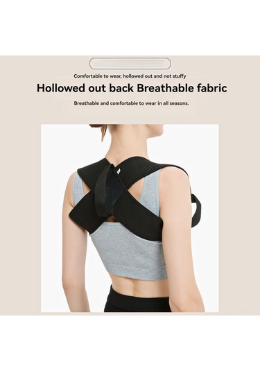 Mufunye Nefes Alabilen Malzemelerden Yapılmış Ayarlanabilir Postür Düzeltici