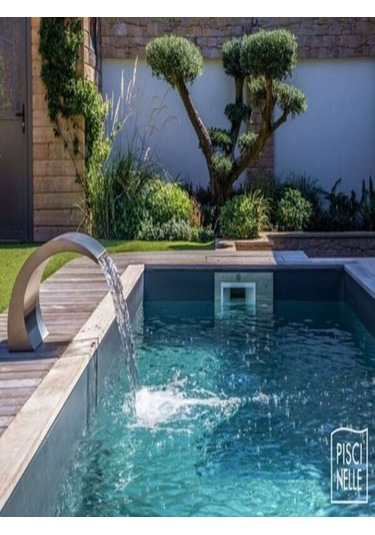 DEV PASLANMAZ 400x1000 mm Lüks Model Havuz Şelale AISI 304 Kalite