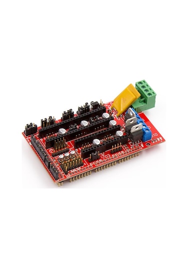 RepRap Ramps 1.4 3D Printer Kırmızı Kontrol Kartı