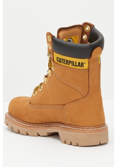 Cat 015G100104 Montana Kadın Bot - Bal Rengi Nubuk Hardal