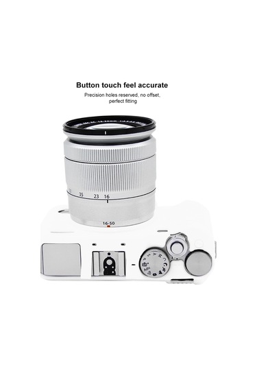 Puluz Soft Silicone Protective Case For Fujıfılm X-a3 / X-a10 White