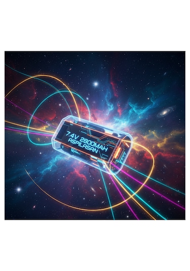 Enerjistar 7.4v 2800mah Bms Devreli Li-on Pil Aspilsan Marka