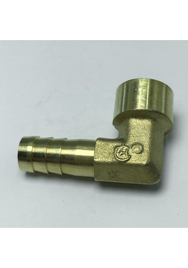 Suntek Pirinç 90 Derece Dişi Dişli Hortum Boru Bağlantısı,