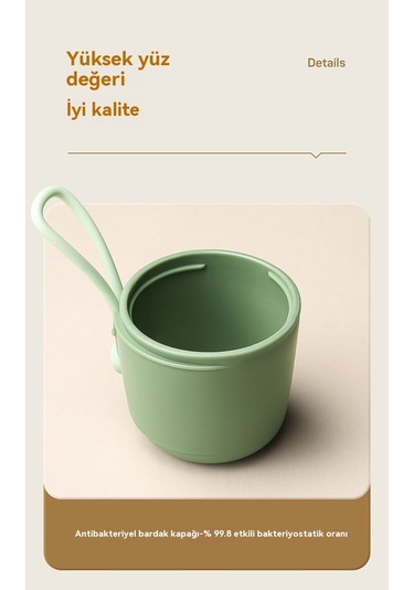 Aurora Büyükkapasiteli Paslanmazçelik Termos Fincan Mavi Gök Mavisi