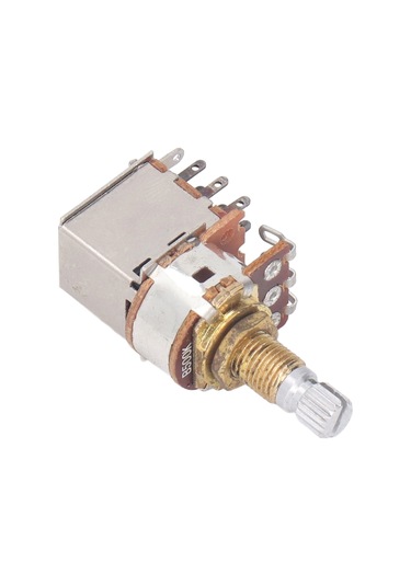 Hfambition Gitar/bas İçin 500k Ohm Lineer Konik Potansiyometre, Push-pull Anahtarlı Hacim Ve Ton Kontrolü