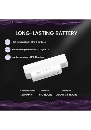 Youmex Unisex Elektrikli Isıtmalı Spor Çorap - Sıcaklık Kontrollü, Şarjlı, Uzun Bilekli, Isı Sağlama, Sıcak Ayak Koruma - Siyah, Tek Boyut Siyah