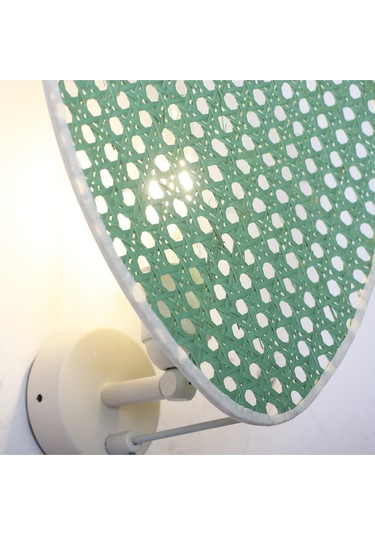 Yeşil Bulut Doğal Hazeran Aplik 27x10 Cm. Yeşil