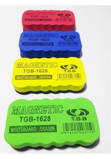 Tgb Magnetic Beyaz Tahta Silgisi 4 Adet -1628 T.s