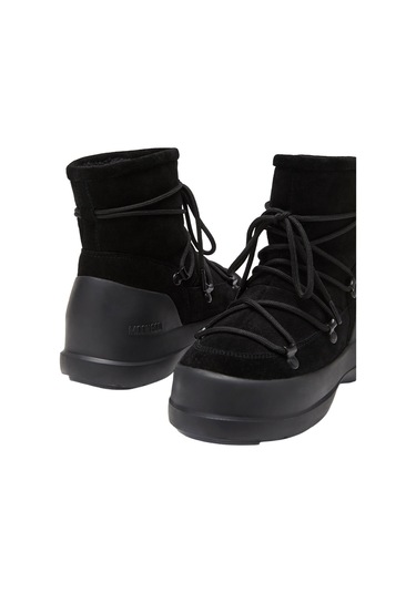 N001 Black Sneaker Günlük Kadın Diğer 80d2480030 Moon Boot Luna Boot Suede Siyah