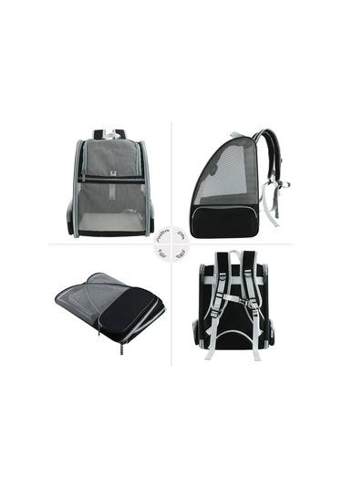 Lıcorıce Taşınabilir Nefes Alabilir Evcil Hayvan Sırt Çantası Kilo Verme Sırt Çantası