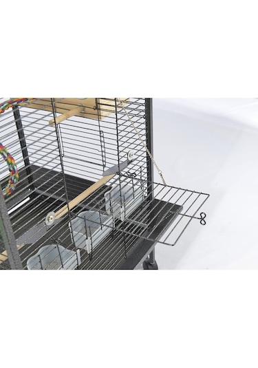 Cocodypet A081 Papağan Kafesi Ayaklı 46x46x125