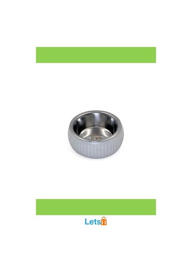 Organik Seramik Kedi Ve Köpek Mama Kabı Gri 250 Ml