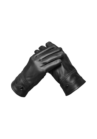 Geeroyoo Erkekler İçin Sıcak Tutan Dokunmatik Ekranlı Koyun Derisi Eldiven - Xl Boy Diğer Çok Renkli