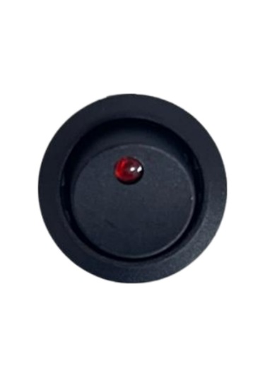 Yuvarlak On-off Nokta Işıklı Anahtar 3 Pin Switch 10 Adet