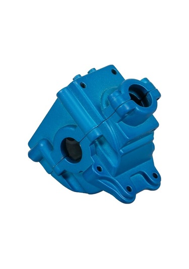 Novahub Wltoys 144001/124019/124018 İçin 4wd 1/12-1/14 Rc Araba Metal Dişli Kutusu, Mavi/kırmızı/siyah, Alaşım Malzeme, Optimize Edilmiş Koli