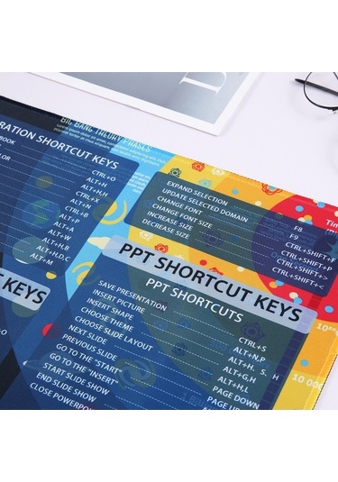 Pazly 90x40cm Ultra Büyük Boy Oyun Ve Ofis Mouse Pad Kaymaz Aşınmaya Dayanıklı Mavi