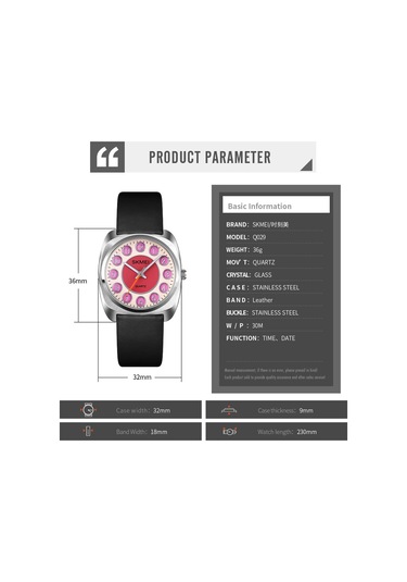 Sones Skmeı 1528 Basit Moda Bayan Saati Günlük Ağ Ölçekli Gül Altın