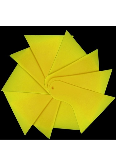 Sones Kaneed 10 Adet Araba Pencere Sarma Filmi Kazıyıcı Kalınlaşma Araba Etiket Aracı, Boyut: 11cm X 9.5cm