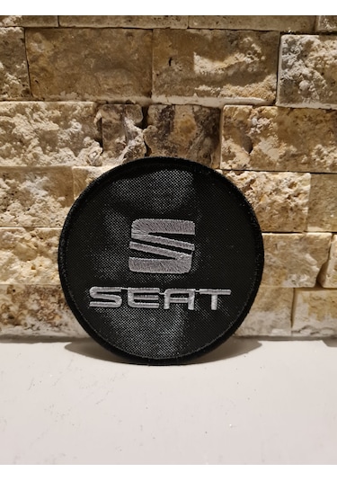 Çeyiz Seat - Patch Peç Arma Nakış Işleme Dokuma Gri