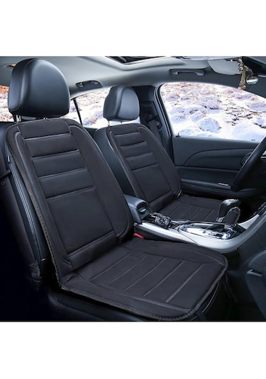 Yifomall 12v Araba Isıtmalı Koltuk Örtüsü - Tekli, Kaymaz Tasarım, Hızlı Isınma, Güvenli Bağlantı