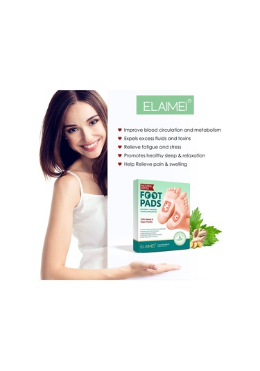 Mufunye Beyaz Fiber Ayak Pedleri, 10 Adet, Ayak Tabanı Yapışkanlı, 12x10x2cm Paket Boyutu