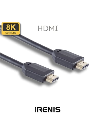 Ultra Yüksek Hızlı Hdmı Kablosu 10k 120hz , Hdmı 2.1 , 50 Cm