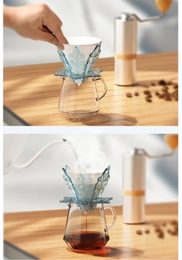 Metabagua Snowflake Kahve Filtreli Fincan V 60 El Punch,pembe Uoo6es Pembe