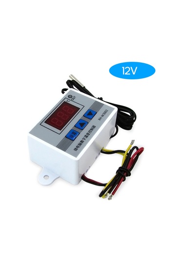 Dianziye Xh-w3002 Akıllı Sıcaklık Kontrol Cihazı -50 C/+110 C Aralığı, 12v, Led Ekranlı, Yüksek Hassasiyetli Mikroişlemci Termostat