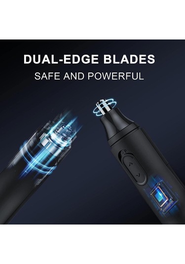 Usb Şarj Edilebilir Burun Saç Düzeltici Burun Saç Düzeltici Kulak Saç Düzeltici Ipx7 Su Geçirmez Çift Bıçaklı Profesyonel Ağrısız Kaş Usb Şarj Edilebilir Burun Saç Düzeltici Burun Saç Düzeltici Kulak Saç Düzeltici Ipx7 Su Geçirmez Çift Bıçaklı Profesyonel Ağrısız Kaş