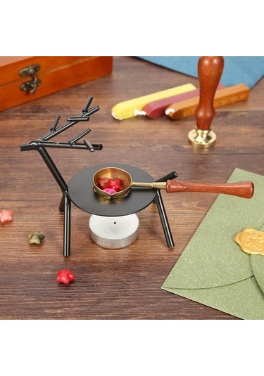 Mühür Mumu Eritme Fırını Geyik Şekli Damga Mühür Düğün Davetiye