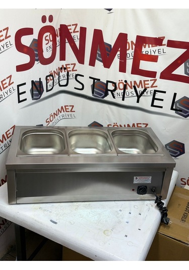 Sönmez 3'lü Benmari 1/2 Gn Set Üstü Elektrikli 87x40 Cm