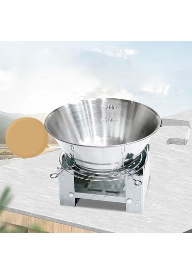 Pazly Taşınabilir Katlanır Kamp Barbekü B B - Yürüyüş Ve Seyahat Için Pratik Gri