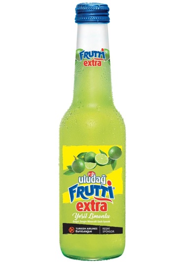 Uludağ Frutti Extra Yeşil Limonlu 250 Ml X 24 Adet