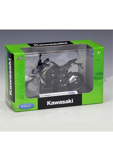 Welly 1:18 Kawasaki Z1000r Alaşım Yarış Motosiklet Modeli Diecasts Metal Oyuncak Sokak Spor Motosiklet Modeli Simülasyon Çocuk Hediyeleri