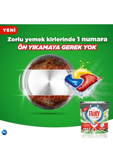 Fairy Platinum Plus Bulaşık Makinesi Deterjanı 3 x 75 Tablet