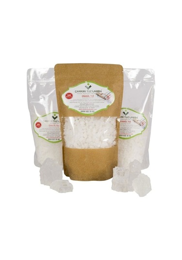 Doğal Çankırı Mineralli Kristalli Sofrada Öğütme Tuzu Granül 5 Kg