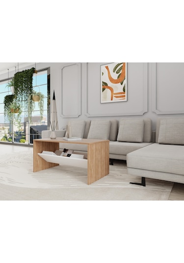 Ani Ahşap Orta Sehpa M.kiraz-byz