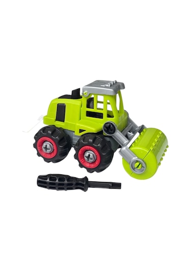 Eğitici, Öğretici Ve El Becerisi Geliştirici Sök Tak A Kalite Tarım Makinası Oyuncak, Yeşil