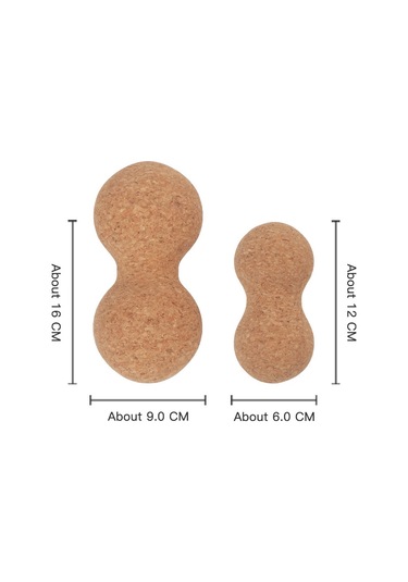 Springsun 6cm Çaplı Doğal Kayın Joga Masaj Topu - Kas Geliştirici, Esneklik Artırıcı, Taşınabilir Fıtness Aleti Çok Renkli