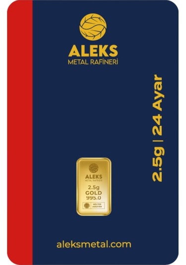 Agakulche 2,5 Gr 995 24 Ayar Amr Külçe Altın