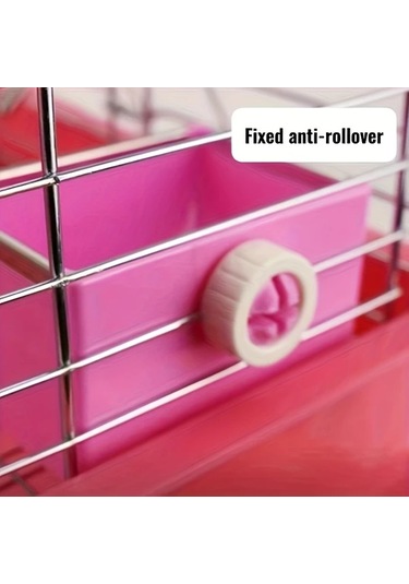 Willowhaven Pembe 1 Adet Dayanıklı Devrilmez Tavşan Mama Kabı - Çiğneme Ve Tırmalama Dirençli