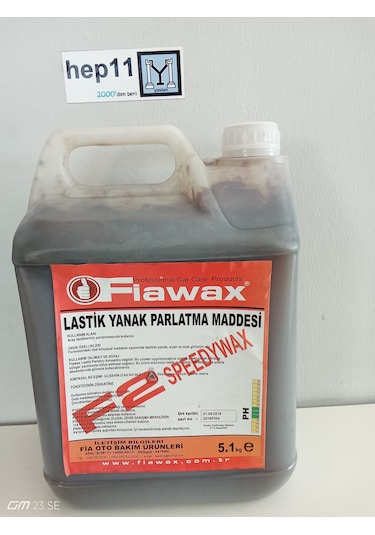 Lastik Parlatıcı 5 Kg Fiawax