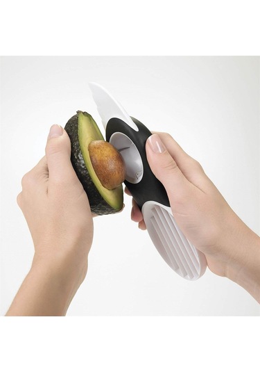 Oxo 1143380 Avokado Dilimleyici Beyaz - Siyah