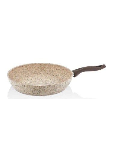 Creamy Ilag Non-stick Granıtec 32 Cm Tava Krem
