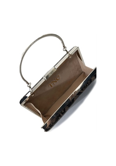 Tamer Tanca Kadın Vegan Naturel El Çantası 1083 001 Bn Cnt Sk24-25 Naturel Yln Çok Renkli