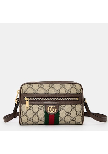 Gucci Ophidia Crossbody Bag Kahverengi